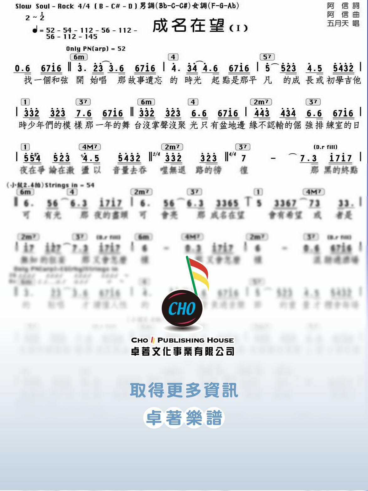 成名在望